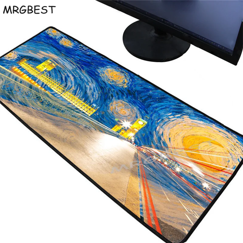MRGBEST Art Van Gogh Starry Night Large Size Gaming Mouse Pad PC Computer Gamer Desk Mat Locking Edge for CS GO LOL Dota Xxl Xl
MRGBEST Art Van Gogh Starry Night Large Size Gaming Mouse Pad PC Computer Gamer Desk Mat Locking Edge for CS GO LOL Dota Xxl Xl
