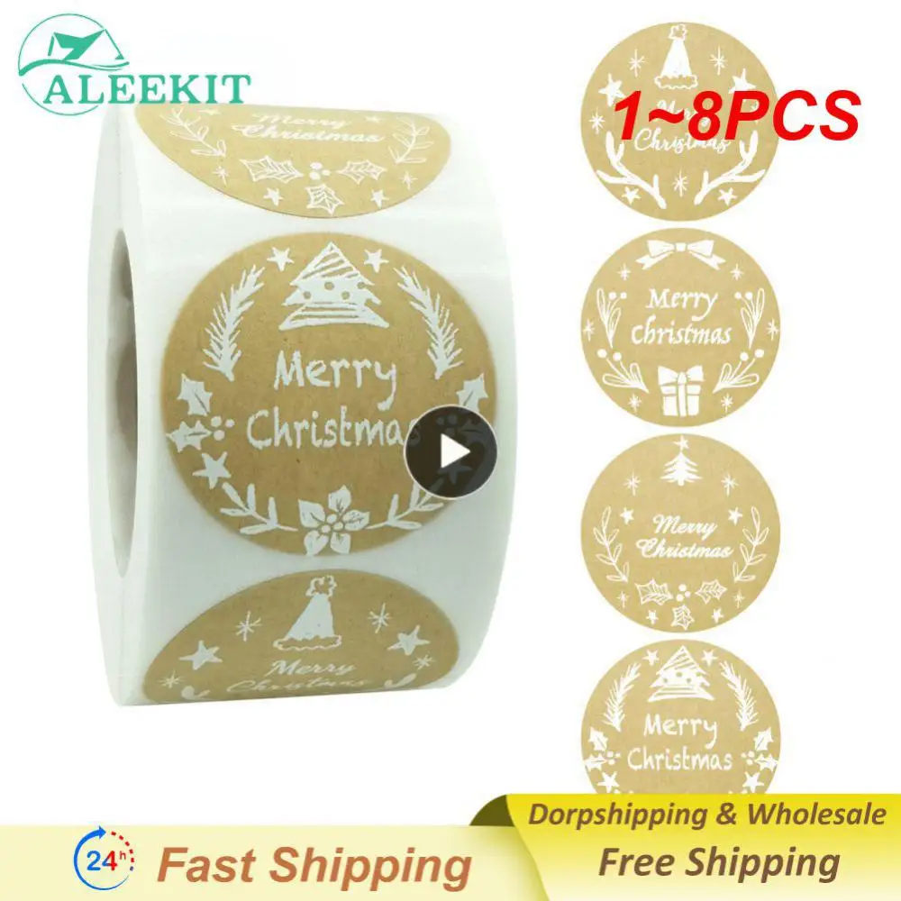 1~8PCS 50-Christmas Fawn Merry Christmas Sticker Cowhide Sticker Merry Christmas Decoration Label 1inch 
1~8PCS 50-Christmas Fawn Merry Christmas Sticker Cowhide Sticker Merry Christmas Decoration Label 1inch