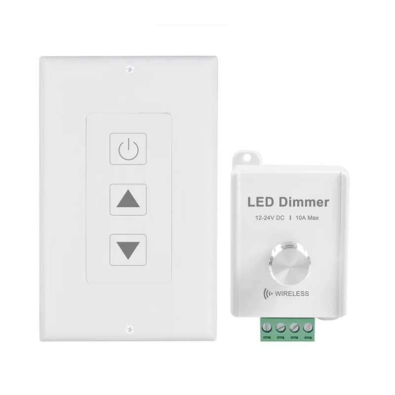 433 cable box wall mounted touch monochrome LED light bar remote controller+10A single circuit manual knob dimmer DC12V~24V
433 cable box wall mounted touch monochrome LED light bar remote controller+10A single circuit manual knob dimmer DC12V~24V