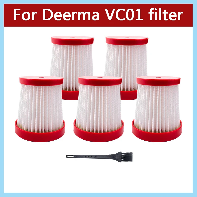 Hepa Filter Spare Parts For Deerma VC01 Handheld Vacuum Cleaner Home Accessories Replacement Filter Portable Dust Collector
Hepa Filter Spare Parts For Deerma VC01 Handheld Vacuum Cleaner Home Accessories Replacement Filter Portable Dust Collector