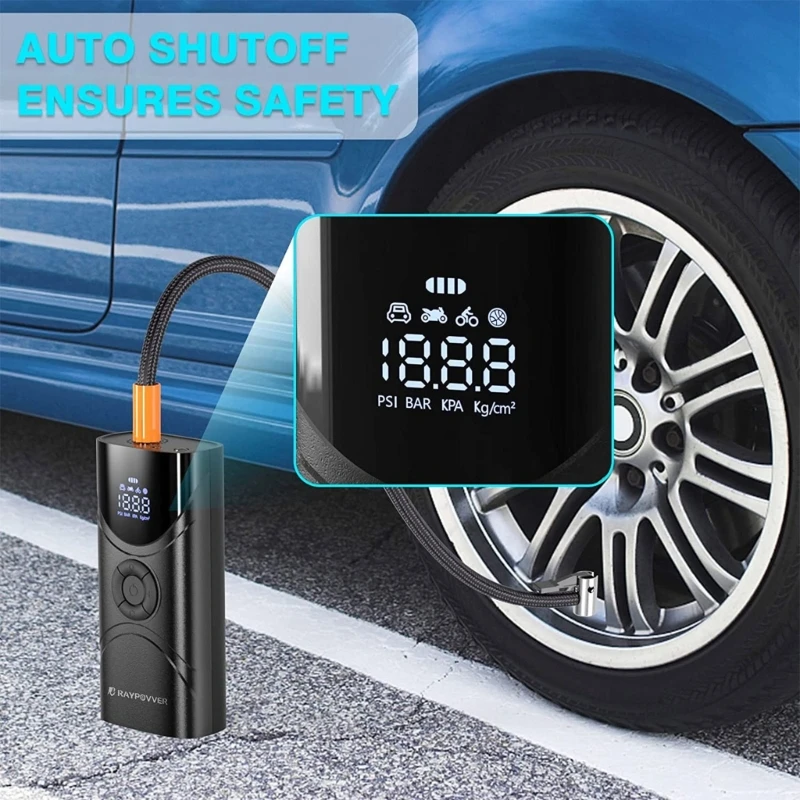 Car Air Compressor Mini-Portable Wireless Digital Electric Inflator Pump Inflatable for Auto Motorbike Bicycle-Tire 80W D7YA
Car Air Compressor Mini-Portable Wireless Digital Electric Inflator Pump Inflatable for Auto Motorbike Bicycle-Tire 80W D7YA