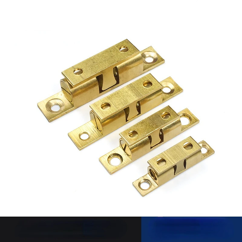 4pcs 40/50/60/70mm All Copper Touch Beads Lock Door Spring Clip Cabinet Door Catches Brass Double Ball Catch Cabinet Door Latch
4pcs 40/50/60/70mm All Copper Touch Beads Lock Door Spring Clip Cabinet Door Catches Brass Double Ball Catch Cabinet Door Latch