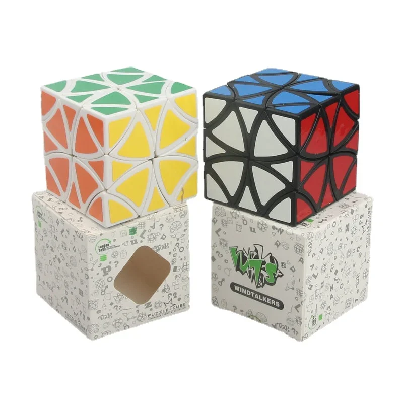 

[Picube] LanLan Curvy Butterfly Helicopter Magic Cube Puzzles IQ Brain Cubos Magicos Puzzles Juguetes Educativos Magic Cube