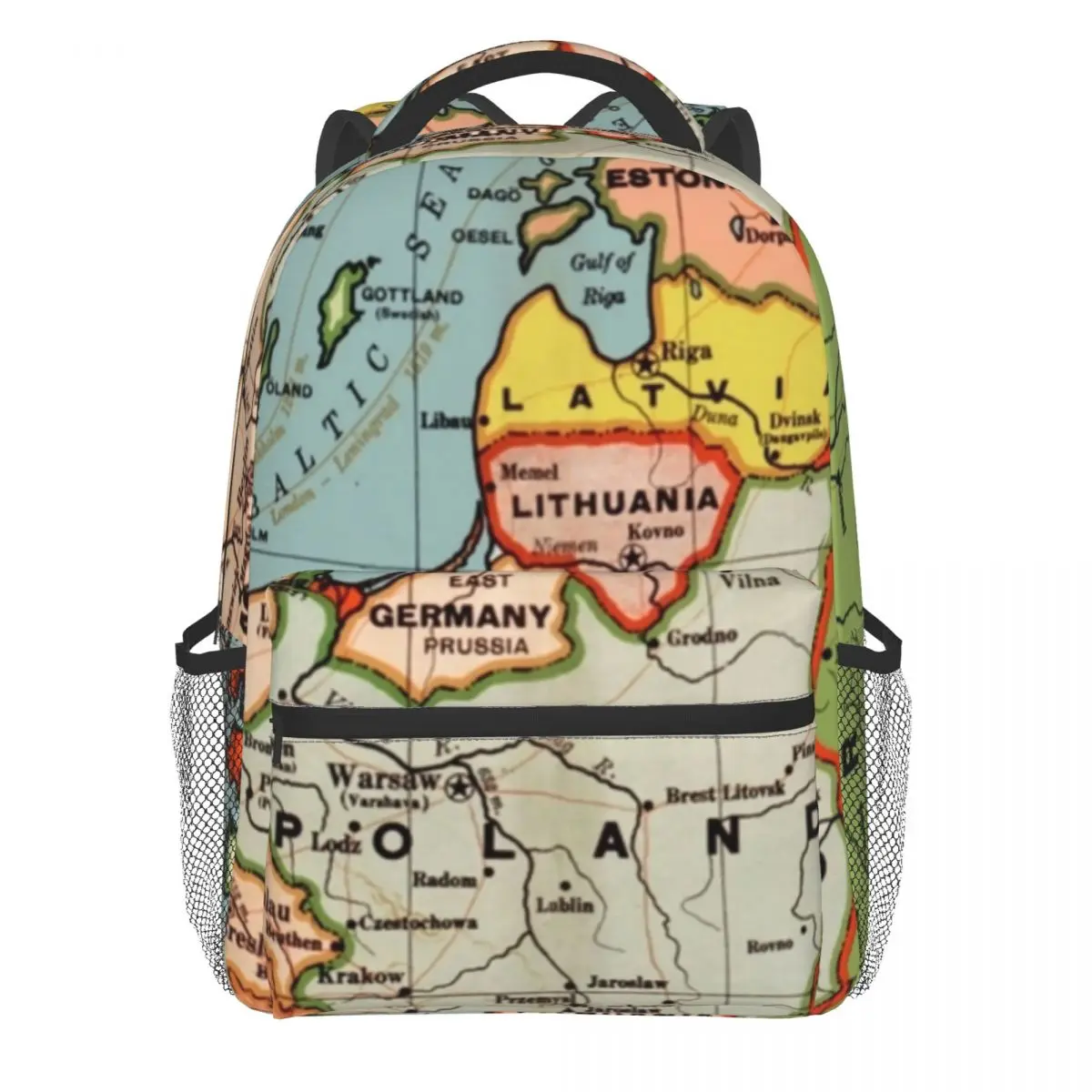 Vintage Map Of Europe Backpack European Map Streetwear Backpacks Boy Gril Daily Durable School Bags Colorful Rucksack
Vintage Map Of Europe Backpack European Map Streetwear Backpacks Boy Gril Daily Durable School Bags Colorful Rucksack