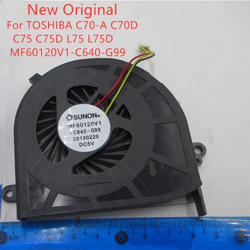 Новый оригинальный охлаждающий вентилятор для ноутбука TOSHIBA C70-A C70D C75 C75D L75 L75D
Новый оригинальный охлаждающий вентилятор для ноутбука TOSHIBA C70-A C70D C75 C75D L75 L75D