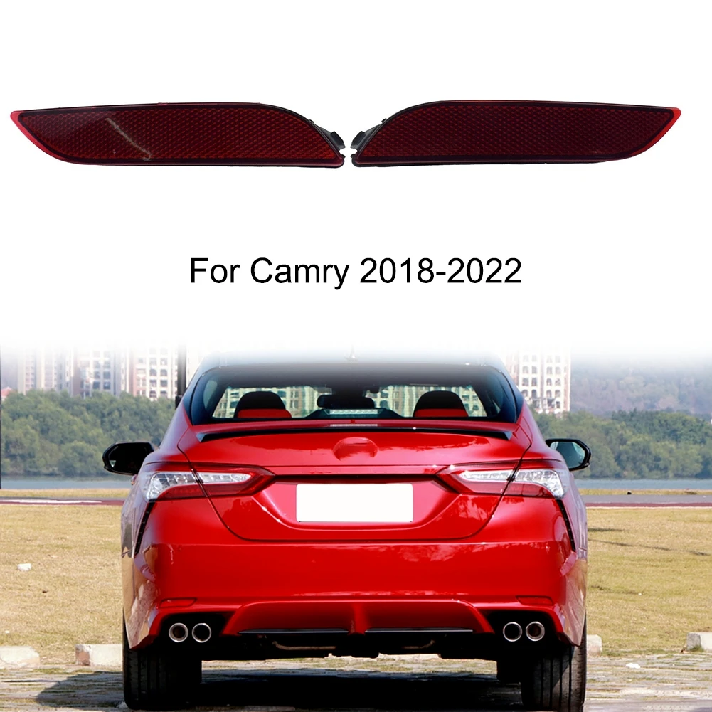Отражатель левого и правого заднего бампера 2 шт., LH RH боковая сборка для Camry 2018-22, ABS красные левые и правые отражатели бампера
Отражатель левого и правого заднего бампера 2 шт., LH RH боковая сборка для Camry 2018-22, ABS красные левые и правые отражатели бампера