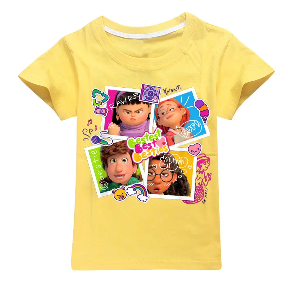 2022 New Disney Turning Red Summer Cartoon Printing Cotton Casual Boys and Girls Clothing Short-Sleeved T-shirt 2-16 Years Old
2022 New Disney Turning Red Summer Cartoon Printing Cotton Casual Boys and Girls Clothing Short-Sleeved T-shirt 2-16 Years Old