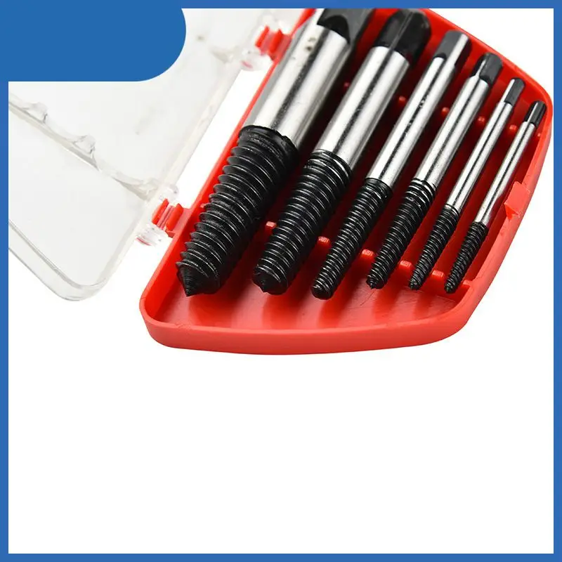 HotScrew Extractor Set Easy Out Drill Bits Guide Broken Screws Bolt Remover Material Damaged Screw Extractor Drill Bits
HotScrew Extractor Set Easy Out Drill Bits Guide Broken Screws Bolt Remover Material Damaged Screw Extractor Drill Bits