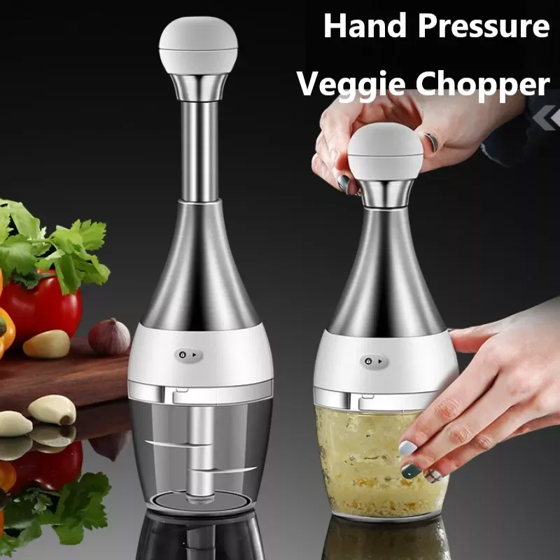 304 Stainless Steel Pressing Mincer Household Multifunctional Vegetable Cutter Pounding Garlic Child Food Supplement Crushed
304 Stainless Steel Pressing Mincer Household Multifunctional Vegetable Cutter Pounding Garlic Child Food Supplement Crushed