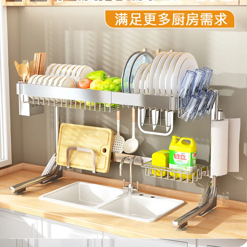 2023 Year Aoliviya Official New Stainless Steel Kitchen Sink Storage Shelf Countertop Multi-Functional Dish Rack Dish Draining R
2023 Year Aoliviya Official New Stainless Steel Kitchen Sink Storage Shelf Countertop Multi-Functional Dish Rack Dish Draining R