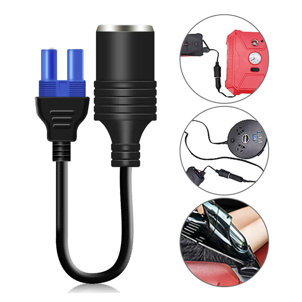 EC5 Male to Cigarette Lighter Female Adapter Car Jump Starter Power Bank Converter For Car Battery Booster Conversion Cable
EC5 Male to Cigarette Lighter Female Adapter Car Jump Starter Power Bank Converter For Car Battery Booster Conversion Cable