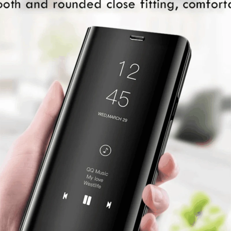 Leather Smart Mirror Flip Phone Case For Samsung S21 S20 FE Ultra S10 S9 S8 Plus Note 20 10 Pro 9 8 A50 A51 A70 A71 Stand Cover
Leather Smart Mirror Flip Phone Case For Samsung S21 S20 FE Ultra S10 S9 S8 Plus Note 20 10 Pro 9 8 A50 A51 A70 A71 Stand Cover