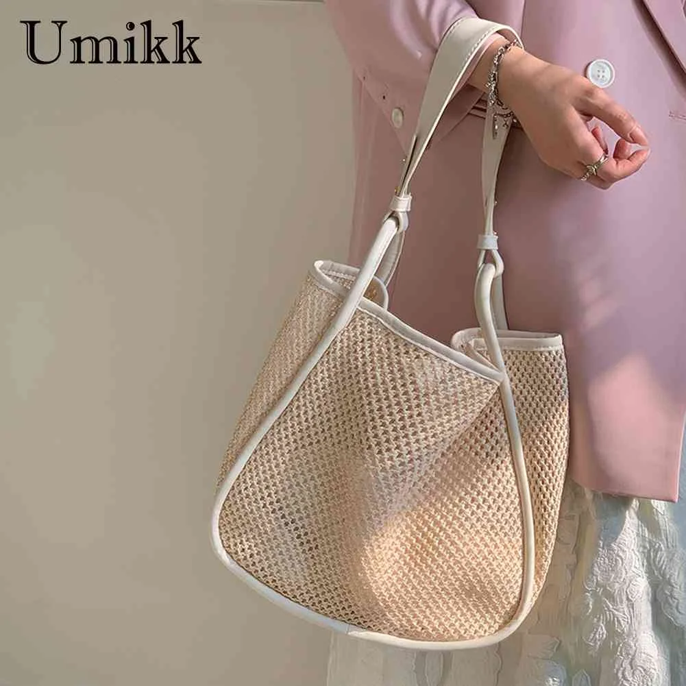 Straw Beach Tote Bags Women Handbag Summer Beach Bag Rattan Woven Handmade Knitted Straw Large Capacity Women Shoulder Bag
Straw Beach Tote Bags Women Handbag Summer Beach Bag Rattan Woven Handmade Knitted Straw Large Capacity Women Shoulder Bag
