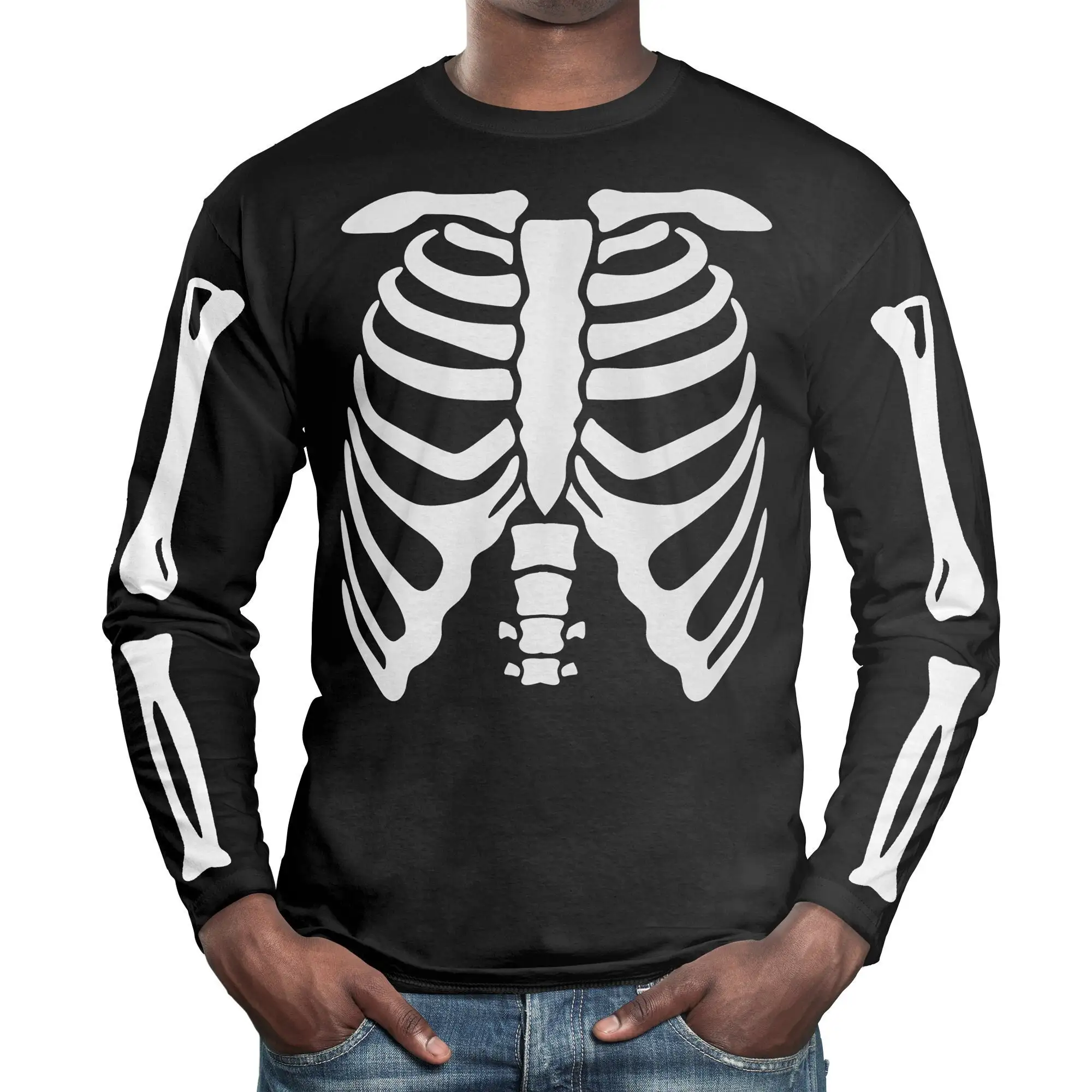 Men's Long Sleeve Halloween Skull Print T Shirt Clothing Vintage Graphic Top Horror Harajuku Casual T-Shirt Fun Pullover Tees
Men's Long Sleeve Halloween Skull Print T Shirt Clothing Vintage Graphic Top Horror Harajuku Casual T-Shirt Fun Pullover Tees