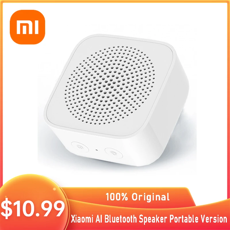 Original Xiaomi Bluetooth AI Speaker Mini Portable Wireless Stereo Bass Sound Box With HD Quality Call Microphone Control New
Original Xiaomi Bluetooth AI Speaker Mini Portable Wireless Stereo Bass Sound Box With HD Quality Call Microphone Control New