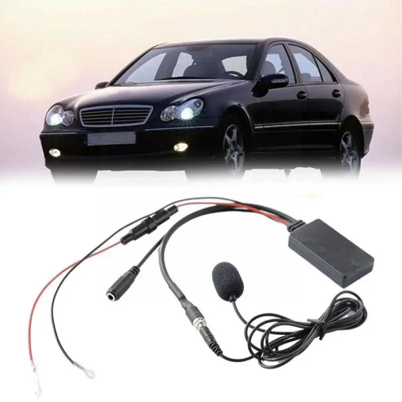 Car Aux Line Microphone Call Kit Bluetooth-compatible Music Usb Color Adapter Black O9f5
Car Aux Line Microphone Call Kit Bluetooth-compatible Music Usb Color Adapter Black O9f5