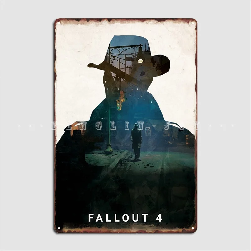 Fallout 4 Nick In Goodneighbor Metal Sign Wall Pub Pub Garage Custom Painting Décor Tin Sign Poster
Fallout 4 Nick In Goodneighbor Metal Sign Wall Pub Pub Garage Custom Painting Décor Tin Sign Poster
