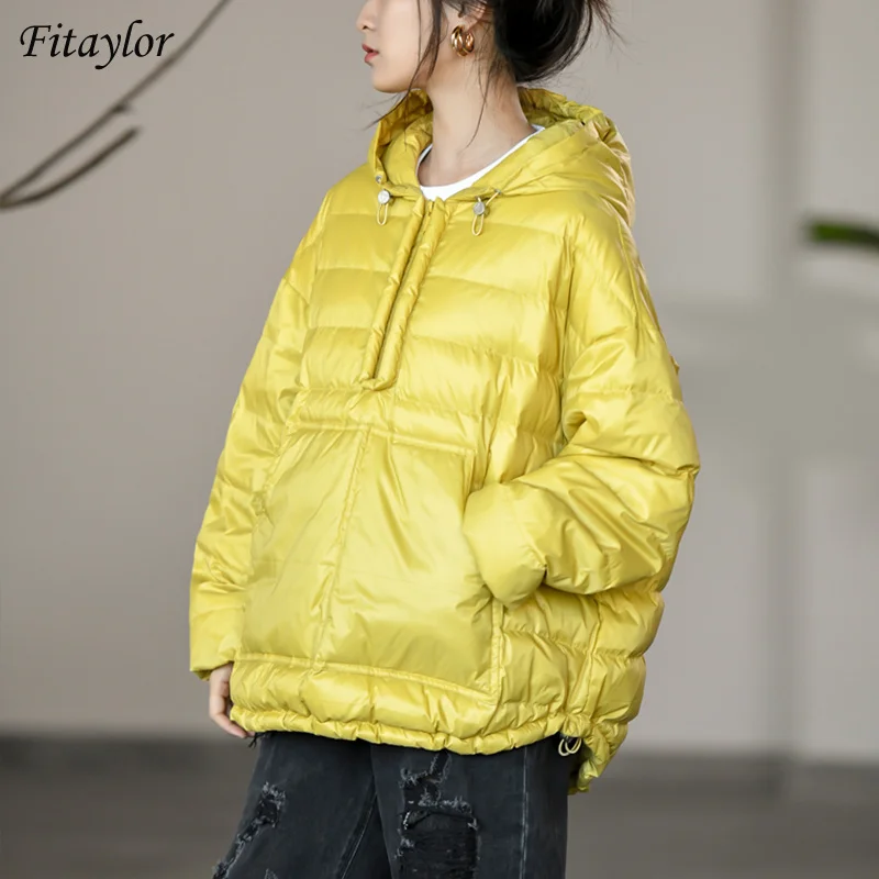Jaket Bulu Pullover Bertudung Musim Dingin Wanita Bulu Bebek Putih Kasual Parker Pakaian Luar Hangat Salju Tidak
Jaket Bulu Pullover Bertudung Musim Dingin Wanita Bulu Bebek Putih Kasual Parker Pakaian Luar Hangat Salju Tidak