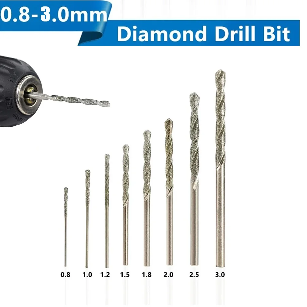 10PCS Diamond Coated Drill Bits Set Needle HSS Polishing Power Tools For Bench/hanging Mill Drilling Jewelry Ceramics Power Tool
10PCS Diamond Coated Drill Bits Set Needle HSS Polishing Power Tools For Bench/hanging Mill Drilling Jewelry Ceramics Power Tool
