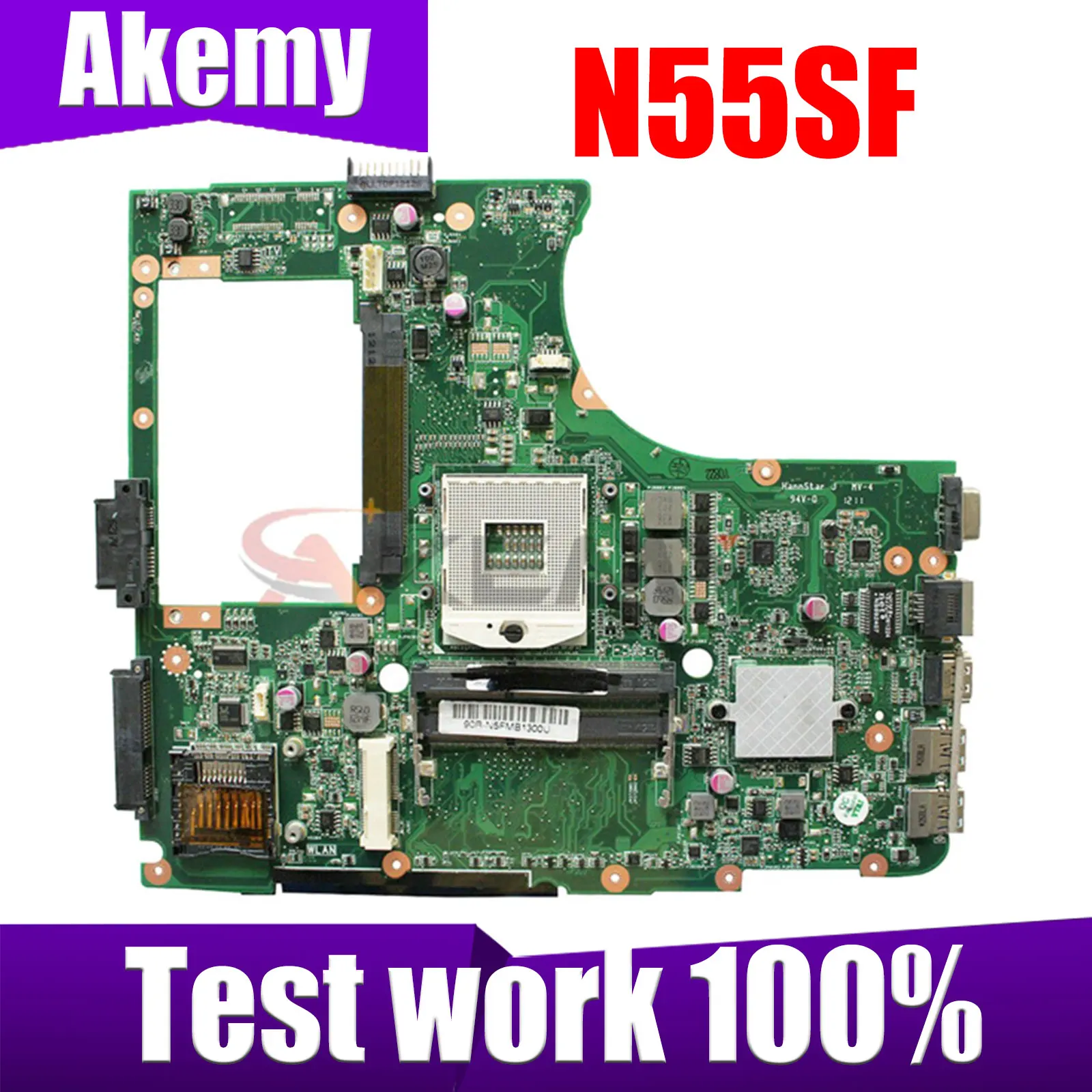 N55SF Motherboard For ASUS N55S N55SL N55SF Notebook Mainboard DA0NJ5MB8C0 HM65 PGA 989 DDR3 100% Fully Tested OK
N55SF Motherboard For ASUS N55S N55SL N55SF Notebook Mainboard DA0NJ5MB8C0 HM65 PGA 989 DDR3 100% Fully Tested OK