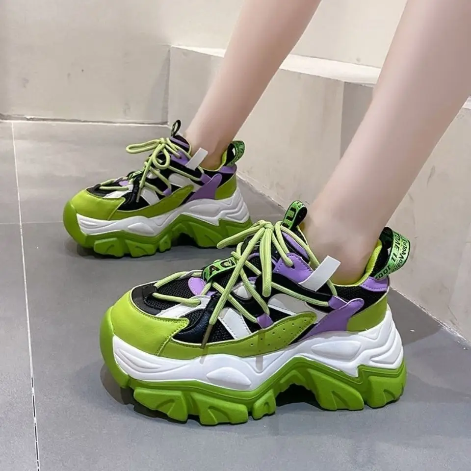 Women's Thick-Soled Shoes 2021 Summer New Breathable Mesh Height Increasing Insole 7cm Casual Sneakers All-Matching Dad Shoes
Women's Thick-Soled Shoes 2021 Summer New Breathable Mesh Height Increasing Insole 7cm Casual Sneakers All-Matching Dad Shoes
