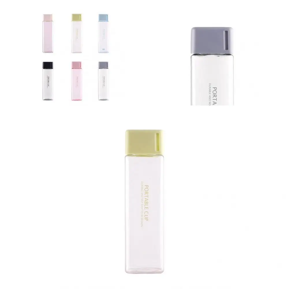 Solid Construction PC Simple Square Water Cup Juice Bottle for Office
Solid Construction PC Simple Square Water Cup Juice Bottle for Office