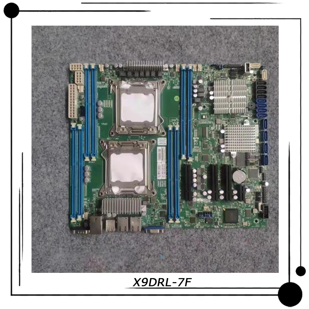 X9DRL-7F For Supermicro Two-way Server ATX Motherboard LGA 2011 Intel C602 DDR3 Xeon E5-2600 and E5-2600 v2 Family PCI-E 3.0
X9DRL-7F For Supermicro Two-way Server ATX Motherboard LGA 2011 Intel C602 DDR3 Xeon E5-2600 and E5-2600 v2 Family PCI-E 3.0