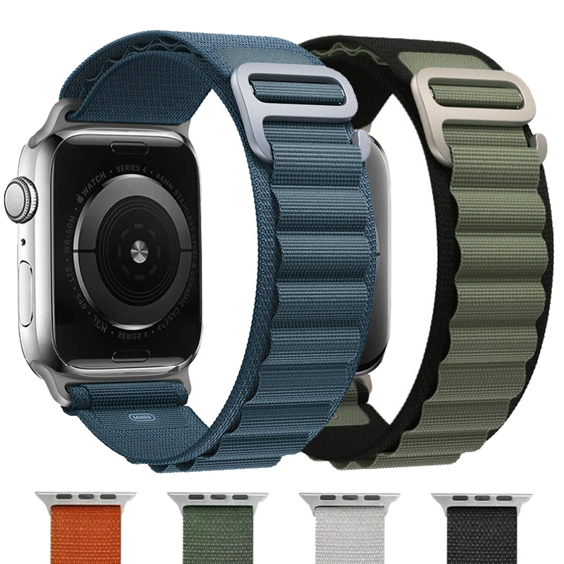 Alpine Loop Strap for Apple Watch Band 8 49mm 45mm 41mm 44mm 40mm 42mm 38mm Nylon Bracelet Iwatch Series 8 Ultra 7 6 5 4 SE
Alpine Loop Strap for Apple Watch Band 8 49mm 45mm 41mm 44mm 40mm 42mm 38mm Nylon Bracelet Iwatch Series 8 Ultra 7 6 5 4 SE