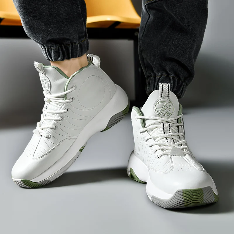 High top shoes Men's sports shoes Spring and autumn breathable new men's wearable practical basketball shoes Men
High top shoes Men's sports shoes Spring and autumn breathable new men's wearable practical basketball shoes Men