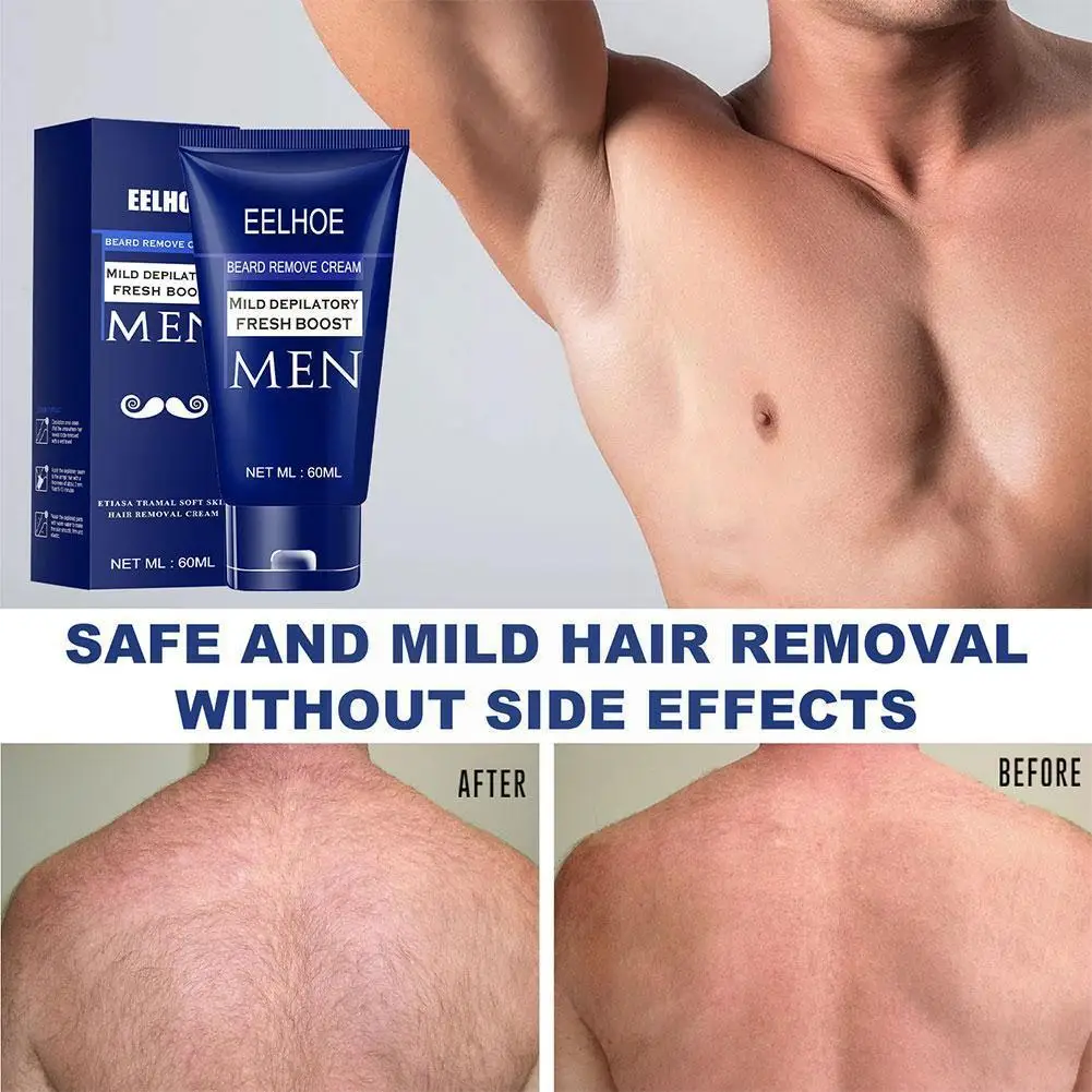 60ml Man Painless Hair Removal Cream Create Smooth Skin For Arm Legs Body Hair Growth Inhibitor Natural Gentle W8z8
60ml Man Painless Hair Removal Cream Create Smooth Skin For Arm Legs Body Hair Growth Inhibitor Natural Gentle W8z8