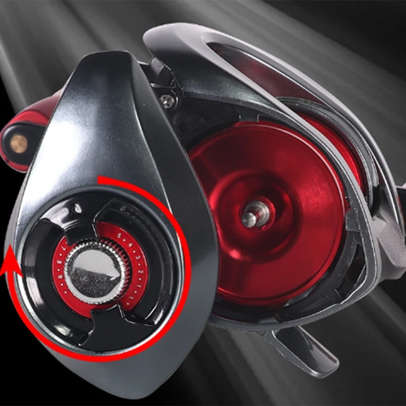 1 шт., Ультралегкая Рыболовная катушка с магнитным тормозом 
1 шт., Ультралегкая Рыболовная катушка с магнитным тормозом