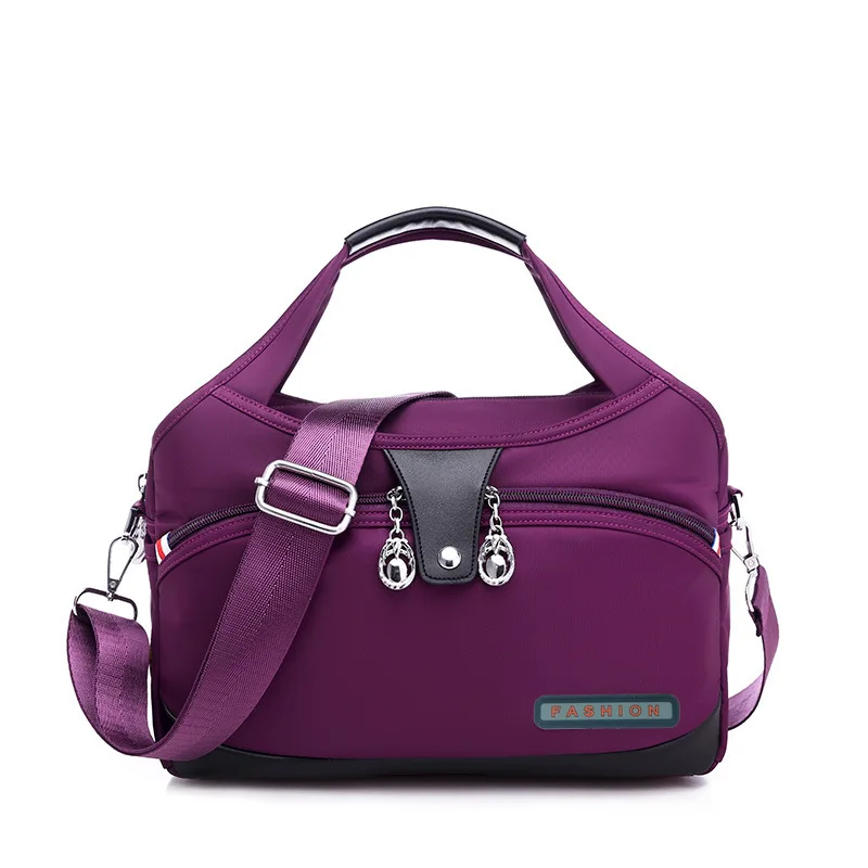 Stylish Lightweight Oxford Cloth Korean Style Women's Casual Water Repellent Large Capacity Hand-Held One-Shoulder Messenger Bag
Stylish Lightweight Oxford Cloth Korean Style Women's Casual Water Repellent Large Capacity Hand-Held One-Shoulder Messenger Bag