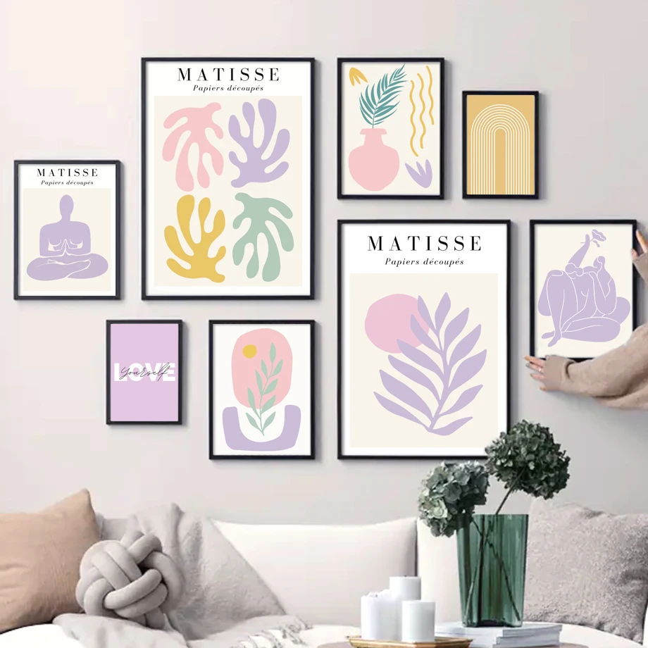 Abstract Matisse Woman Coral Vase Leaf Wall Art Canvas Painting Posters Aesthetic And Prints Wall Pictures For living Room Decor
Abstract Matisse Woman Coral Vase Leaf Wall Art Canvas Painting Posters Aesthetic And Prints Wall Pictures For living Room Decor