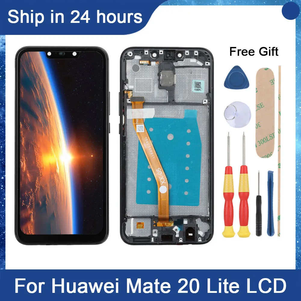 AiNiCole 6.3'' For Huawei Mate 20 Lite LCD Display Touch Screen Digitizer Assembly SNE-AL00 SNE-LX1 LCD Screen Replacement
AiNiCole 6.3'' For Huawei Mate 20 Lite LCD Display Touch Screen Digitizer Assembly SNE-AL00 SNE-LX1 LCD Screen Replacement