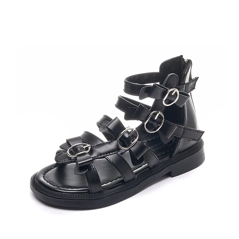 Girls Roman Shoes Kids Fashion 2023 Solid Color Buckle Versatile Open Toe Breathable Non-slip Elegant Versatile Princess Sandals
Girls Roman Shoes Kids Fashion 2023 Solid Color Buckle Versatile Open Toe Breathable Non-slip Elegant Versatile Princess Sandals
