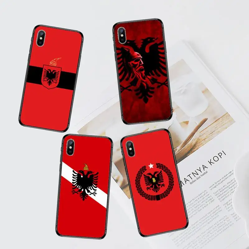 Albania Flag Eagle Phone Case For iphone 12 11 13 7 8 6 s plus x xs xr pro max mini shell
Albania Flag Eagle Phone Case For iphone 12 11 13 7 8 6 s plus x xs xr pro max mini shell