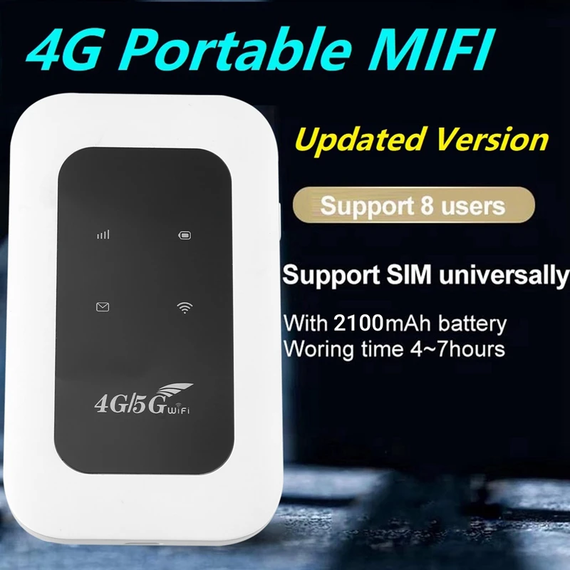 Карманный 4G Mifi Wi-Fi роутер, автомобильный роутер, Wi-Fi модем 150 Мбит/с, автомобильный Мобильный Wi-Fi, беспроводная точка доступа, Mifi со слотом для Sim-карты
Карманный 4G Mifi Wi-Fi роутер, автомобильный роутер, Wi-Fi модем 150 Мбит/с, автомобильный Мобильный Wi-Fi, беспроводная точка доступа, Mifi со слотом для Sim-карты
