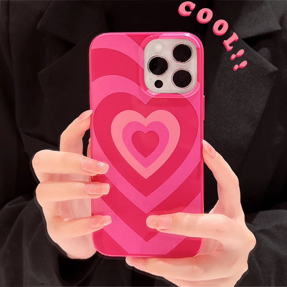 INS Sweet Love Heart Phone Case For iPhone 14 13 12 11 Pro Max XS X XR 7 8 Plus SE 3 Soft Silicone Bumper Protective Cover
INS Sweet Love Heart Phone Case For iPhone 14 13 12 11 Pro Max XS X XR 7 8 Plus SE 3 Soft Silicone Bumper Protective Cover
