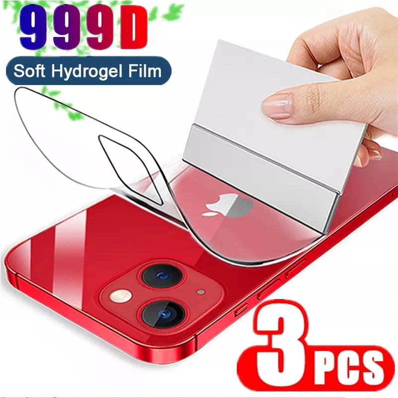 3Pcs Full Cover Back Hydrogel Film For iPhone 11 12 13 Pro Max Screen Protector For iPhone 7 8 6 6S Plus X XR XS MAX Not Glass
3Pcs Full Cover Back Hydrogel Film For iPhone 11 12 13 Pro Max Screen Protector For iPhone 7 8 6 6S Plus X XR XS MAX Not Glass