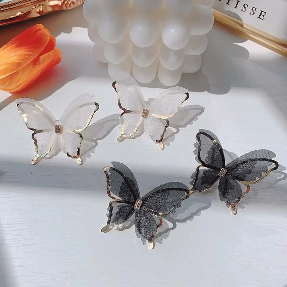 Temperament Korean Girls Silver Needle Butterfly Tulle Alloy Dangle Earrings Ear Stud Fashion Jewelry
Temperament Korean Girls Silver Needle Butterfly Tulle Alloy Dangle Earrings Ear Stud Fashion Jewelry