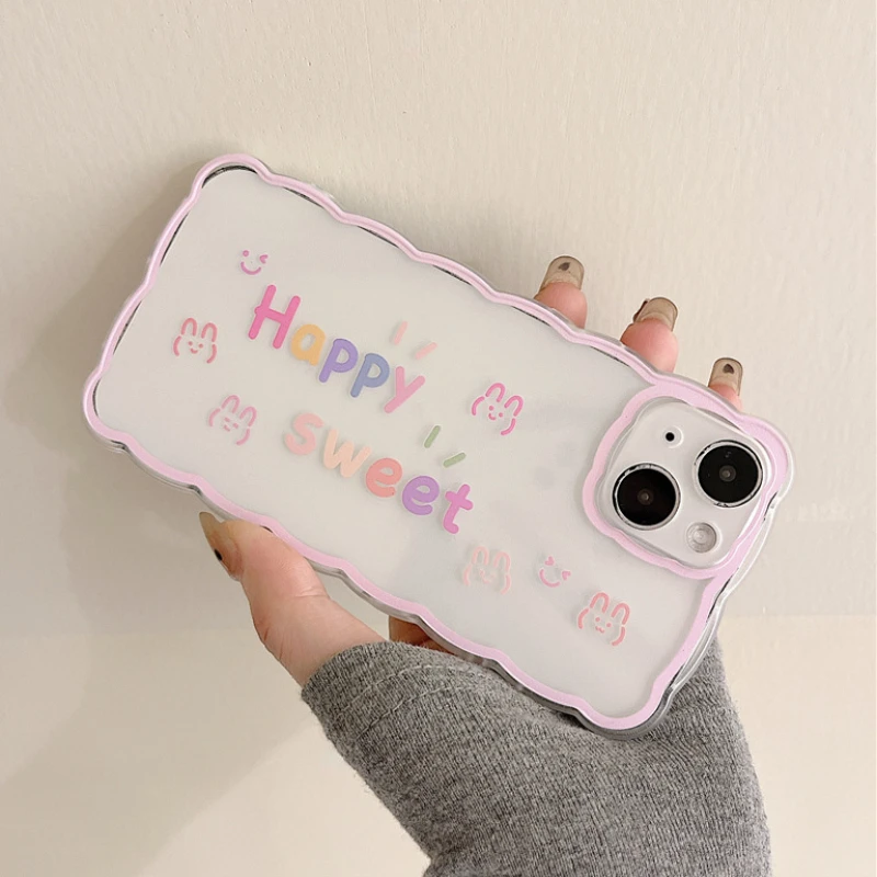 Wave Colorful Rabbit Transparent Phone Case For iPhone 13 11 12 Pro Max X XR XS Max 13MINI 7 8Plus Shockproof Cartoon Soft Cover
Wave Colorful Rabbit Transparent Phone Case For iPhone 13 11 12 Pro Max X XR XS Max 13MINI 7 8Plus Shockproof Cartoon Soft Cover
