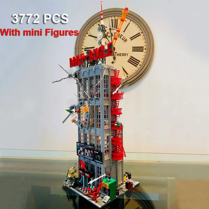 3772 PCS The Daily Bugle Building Classic Difficulty Building Blocks Compatible 76178 Gifts For Children Toy Gifts
3772 PCS The Daily Bugle Building Classic Difficulty Building Blocks Compatible 76178 Gifts For Children Toy Gifts