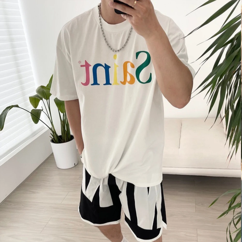 Men T-shirt Niche Trendy Kanye West Streetwear SLR Camera High-definition Direct Spray Tee Tops Casual Short Sleeves Unisex
Men T-shirt Niche Trendy Kanye West Streetwear SLR Camera High-definition Direct Spray Tee Tops Casual Short Sleeves Unisex