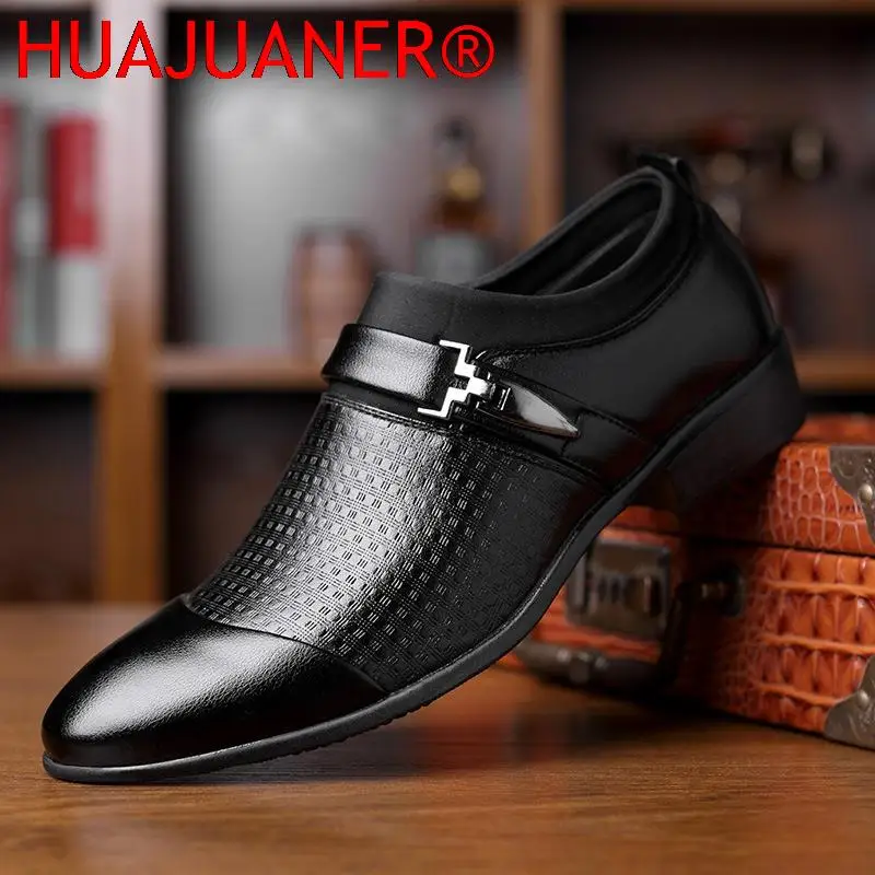 Autumn Man Leather Shoes Slip On Flats Oxford Business Office Formal Wedding Shoe Pointed Toe Men Dress Leather Shoes
Autumn Man Leather Shoes Slip On Flats Oxford Business Office Formal Wedding Shoe Pointed Toe Men Dress Leather Shoes