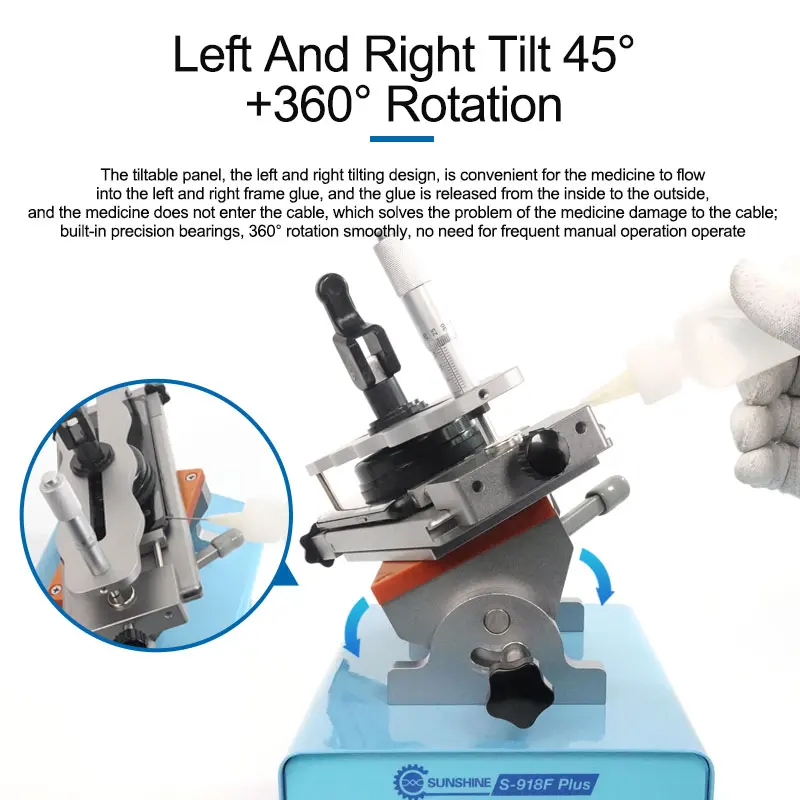 5in1 Multifunction Curved screen separation glue removal machine mobile phone repair heater LCD screen removal vacuum separator
5in1 Multifunction Curved screen separation glue removal machine mobile phone repair heater LCD screen removal vacuum separator