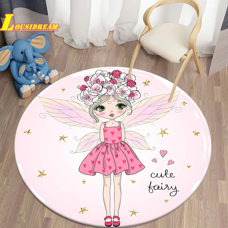 Круглый ковер для девочек, ковер для гостиной и спальни, компьютерный коврик для вращающихся стульев, нескользящий Детский ковер, Детский к...
Круглый ковер для девочек, ковер для гостиной и спальни, компьютерный коврик для вращающихся стульев, нескользящий Детский ковер, Детский к...