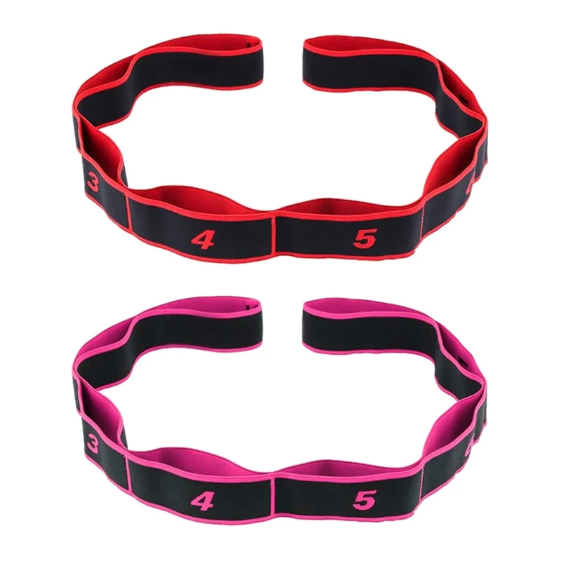 2 Pcs Yoga Elastic Bands Stretch Resistance Band,Elastic Bands For Yoga,Physiotherapy,Pilates,Dance,Gymnastics 
2 Pcs Yoga Elastic Bands Stretch Resistance Band,Elastic Bands For Yoga,Physiotherapy,Pilates,Dance,Gymnastics