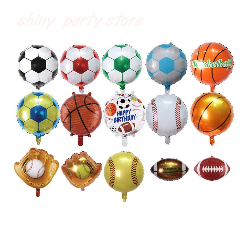 Aluminum Foil Balloon Football Basketball Baseball Inflatable Toy Birthday Party Festival Celebration Decoration Ball Wholesale
Aluminum Foil Balloon Football Basketball Baseball Inflatable Toy Birthday Party Festival Celebration Decoration Ball Wholesale