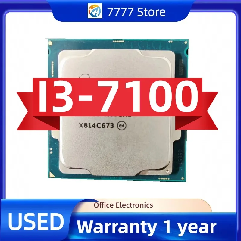 Intel Core 2-core 4-wire I3-7100 3.9G I3 7100 LGA1151 51W 14NM CPU Desktop Processor
Intel Core 2-core 4-wire I3-7100 3.9G I3 7100 LGA1151 51W 14NM CPU Desktop Processor