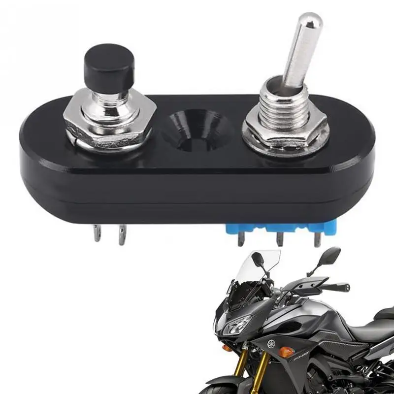 Motorcycle Handlebar Toggle Switch On Off Push Button Switch Universal ATV Scooter Fog Light Switch Installation Handle Switch
Motorcycle Handlebar Toggle Switch On Off Push Button Switch Universal ATV Scooter Fog Light Switch Installation Handle Switch